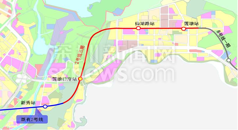 深圳地鐵2號(hào)線東延段（站點(diǎn)、線路圖、開通時(shí)間、最新消息）